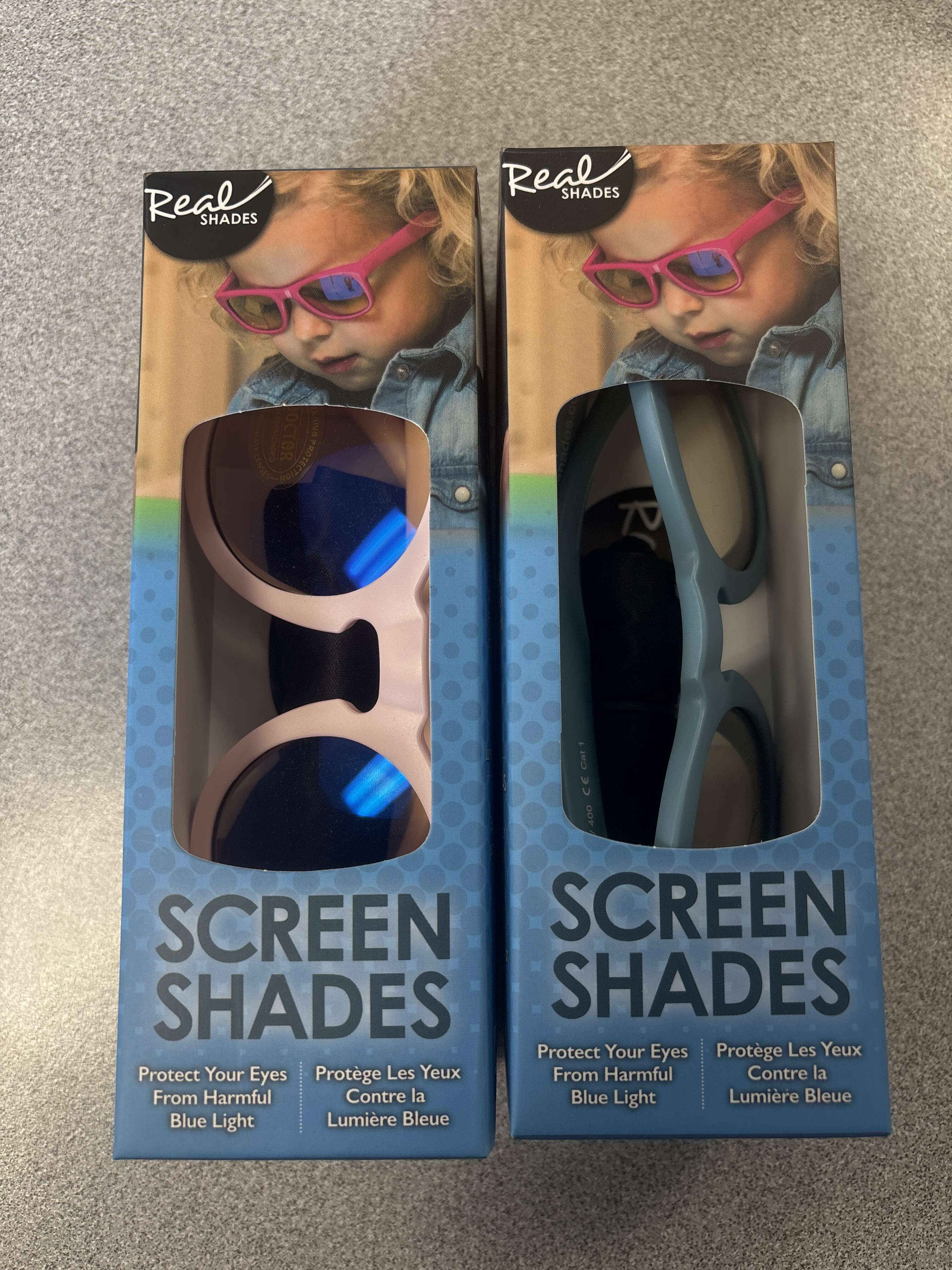 (3 of 3) Real Shades - Screen Shades (for kids) Protect your eyes from harmful blue light