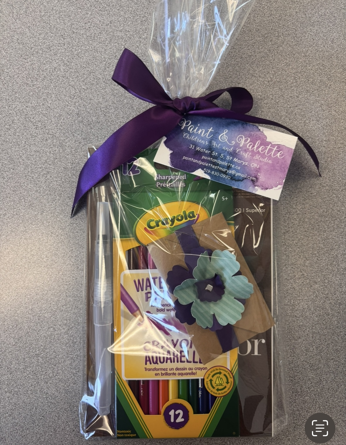 Paint & Palette Gift Package - Includes
