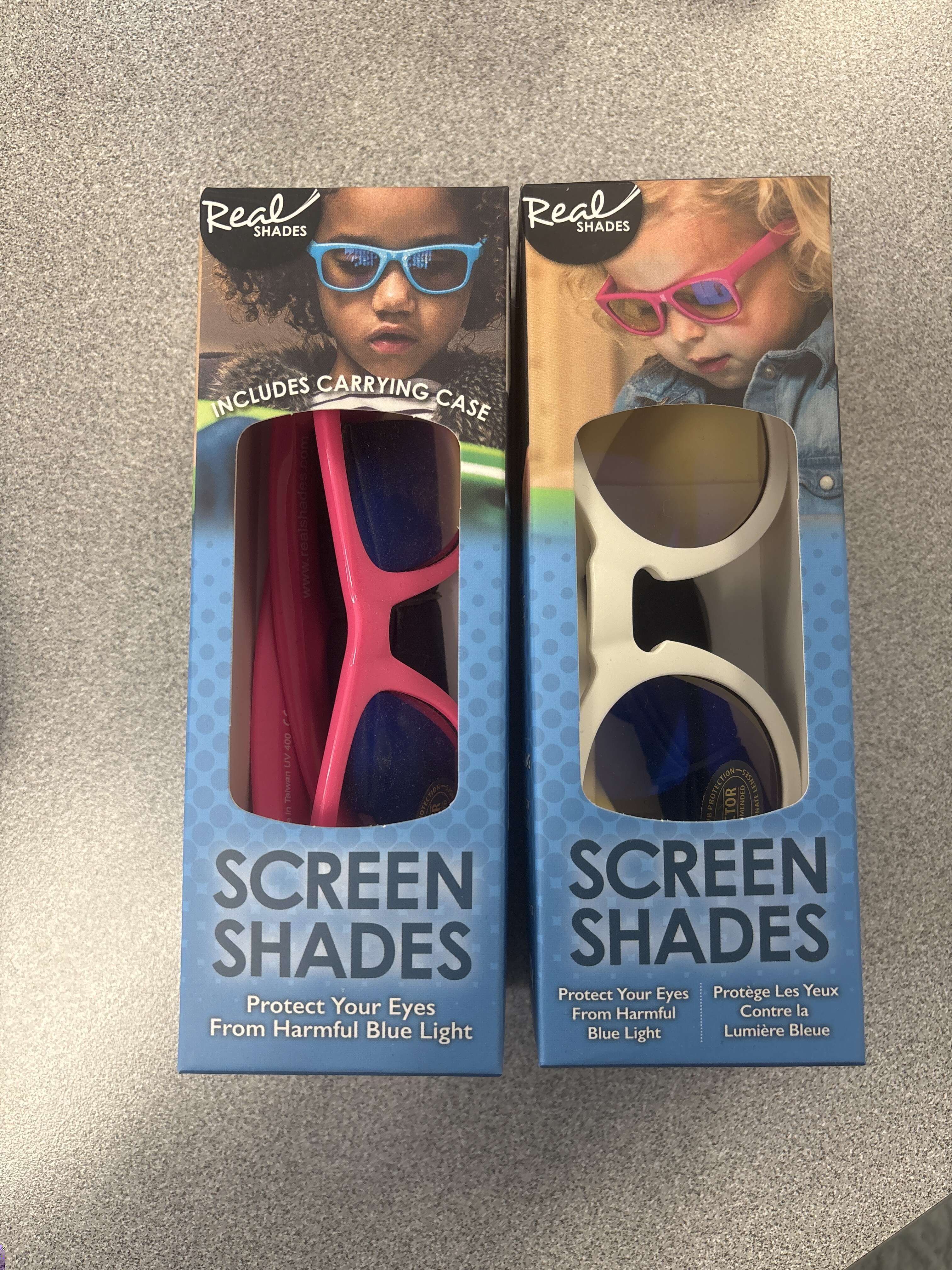 (1 of 3) Real Shades - Screen Shades (for kids) Protect your eyes from harmful blue light