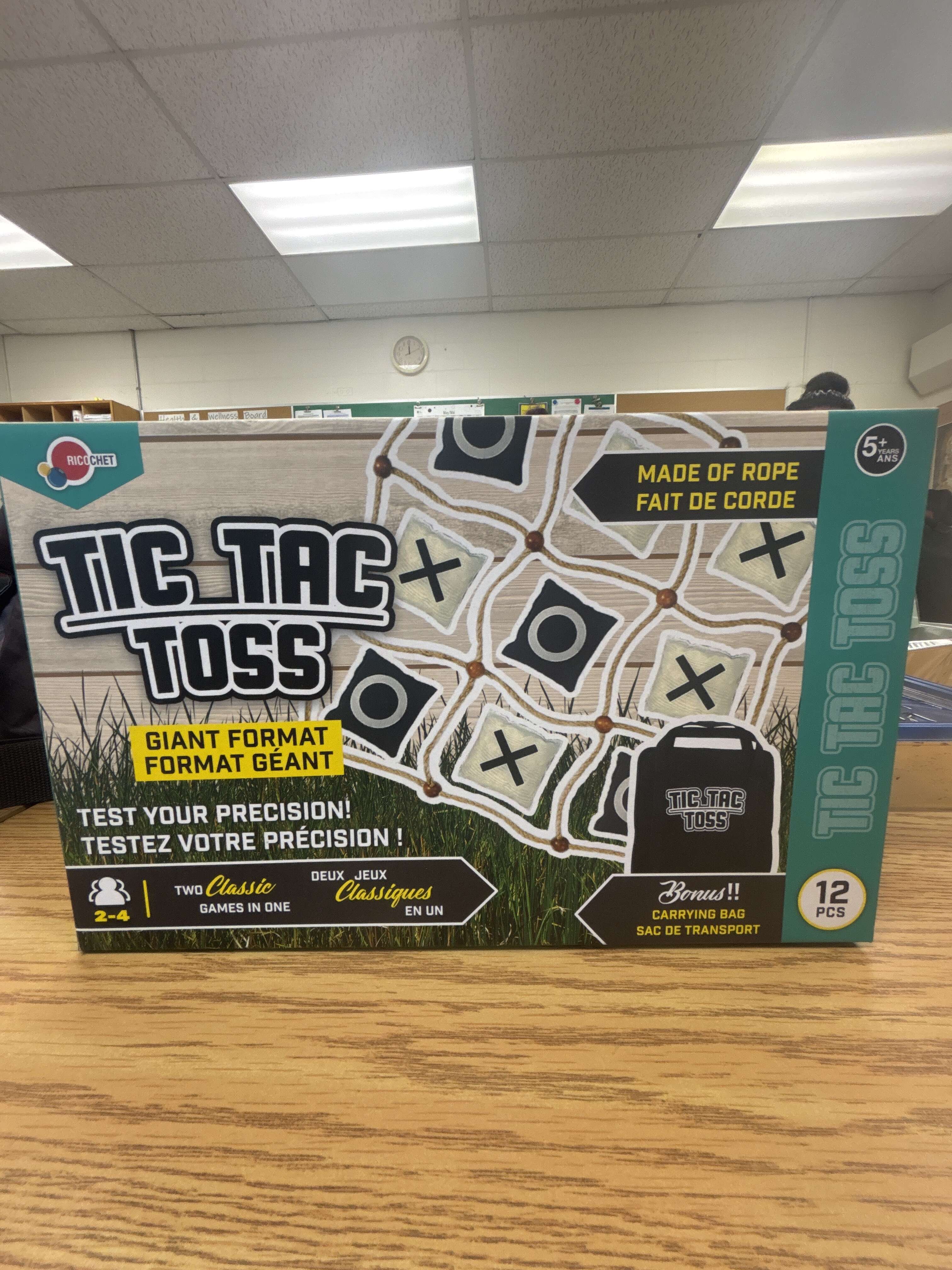 The Ultimate Outdoor Game ---> Tic Tac Toss